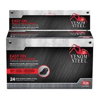 Venom Steel VEN24200N Shoe Cover, One-Size, Black, Elastic Cord