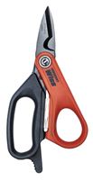 Crescent Wiss CW5T Electricians Data Shear, 6 in OAL, Ergonomic, Soft Textured Grip Handle, TPR Handle