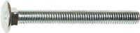 Midwest Fastener 01153 Carriage Bolt, 1/2-13 in Thread, NC Thread, 8 in OAL, Zinc, 2 Grade