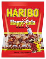 Haribo HHCB12 Jelly Candy, Cola Flavor, 5 oz Bag, Pack of 12