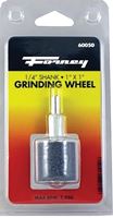 Forney 60050 Grinding Wheel, 1 x 1 in Dia, 1/4 in Arbor/Shank, 60 Grit, Coarse, Aluminum Oxide Abrasive