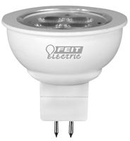 Feit Electric BPLVBAB/830CA LED Bulb, Track/Recessed, MR16 Lamp, 20 W Equivalent, GU5.3 Lamp Base, Clear, Pack of 6