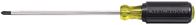 Klein Tools 603-10 Screwdriver, #2 Drive, Phillips Drive, 14-5/16 in OAL, 10 in L Shank, Rubber Handle