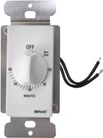 Woods 59717 Countdown Timer, 20 A, 125 V, 2500 W, 60 min Time Setting, 6 On/Off Cycles Per Day Cycle, White