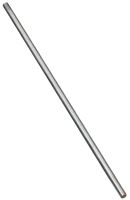 Stanley Hardware N179-424 Threaded Rod, 5/16-18 Thread, 24 in L, A Grade, Steel, Zinc, UNC Thread