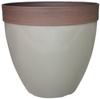 Southern Patio HDR-077107 Hornsby Planter, Resin, Taupe