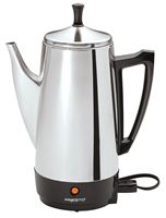 Presto 02811 Electric Coffee Maker, 2 to 12 Cups Capacity, 800 W, Stainless Steel