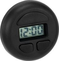 Genuine Victor 22-1-37003-8 Spot Clock, Round, Black Frame, Pack of 3