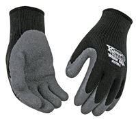 Warm Grip 1790-XL Protective Gloves, Mens, XL, 11 in L, Wing Thumb, Knit Wrist Cuff, Acrylic, Black