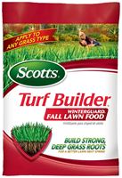 Scotts 38615 Fall Lawn Food, 37.5 lb Bag, Solid, 32-0-10 N-P-K Ratio