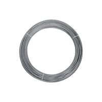 National Hardware 2568BC Series N266-973 Wire, 0.1055 in Dia, 100 ft L, 12 Gauge, 300 lb Working Load, Galvanized Steel