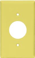 Eaton Wiring Devices PJ7V Wallplate, 4-1/2 in L, 2-3/4 in W, 1 -Gang, Polycarbonate, Ivory, High-Gloss, Pack of 25