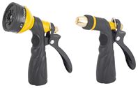 Landscapers Select 2-Pc Spray Nozzle Set, Female, Zinc Alloy, Aluminum, Copper, TPR, Nylon, Black/Yellow