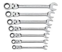 GearWrench 9700 Wrench Set, 7-Piece, Steel, Specifications: SAE Measurement