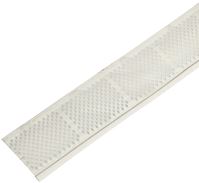 Amerimax 86370 Gutter Filter, 3 ft L, PVC, White