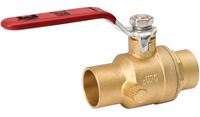 Southland 107-555NL Ball Valve, 1 in Connection, Compression, 500 psi Pressure, Brass Body