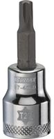 DeWALT DWMT87406OSP Torx Bit Socket, T27 Tip, 3/8 in Drive, Polished Chrome Vanadium