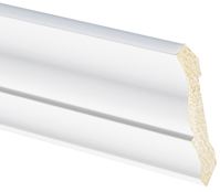 Inteplast Group 051 90510800032 Crown Moulding, Polystyrene, Crystal White, Pack of 14