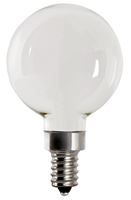 Feit Electric BPG1660W950CAFIL2 LED Light Bulb, Globe, G16 Lamp, 60 W Equivalent, E12 Lamp Base, Dimmable, Pack of 6