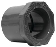 Lasco 837130BC Reducing Bushing, 1 in, Spigot x Slip, PVC, SCH 80 Schedule