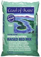 Coast of Maine 1CBCRB2 Organic Castine Blend, Dark Brown, Earthy, 2 cu-ft Bag