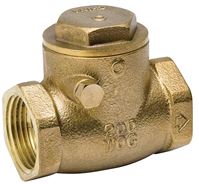 B & K ProLine Series 101-003NL Check Valve, 1/2 in, IPS, 200 psi Pressure, Brass Body