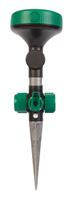 Gilmour Mfg 813463-1003 Swivel Sprinkler with Spike Base, 1250 sq-ft, Multi, Metal/Plastic