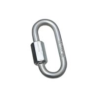 National Hardware 3150BC Series N223-024 Quick Link, 1/4 in Trade, 880 lb Working Load, Steel, Zinc