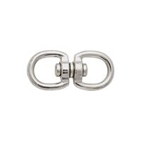 National Hardware 3252BC Series N222-943 Chain Swivel, 5/8 in Trade, 105 lb Working Load, Zinc, Nickel