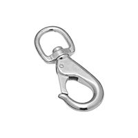 National Hardware 3102BC Series N222-836 Snap Hook, 125 lb Working Load, Zinc, Nickel