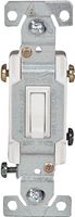 Eaton Wiring Devices C1303-7W Toggle Switch, 15 A, 120 V, 6-20R, Polycarbonate Housing Material, Gray