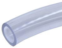 Abbott Rubber T10 Series T10004001 Tubing, 1/8 in ID, Clear, 100 ft L