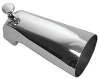 Danco 88052 Tub Spout with Front Diverter, Metal, Chrome Plated, For: 1/2 in IPS Threaded Connection