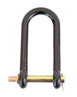 Koch 4005503/M465 General-Purpose Clevis, 3/4 x 3/4 in, 10000 lb Working Load, 6-3/16 in L Usable, Powder-Coated