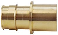 Apollo EPXMSA11 Pipe Adapter, 1 in, PEX-A Barb x Sweat, Brass, 200 psi Pressure