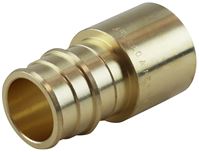 Apollo EPXFS3434 Pipe Adapter, 3/4 in, PEX-A Barb x Sweat, Brass, 200 psi Pressure