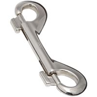 National Hardware 3033BC Series N222-695 Bolt Snap, 130 lb Working Load, Zinc, Nickel Chrome