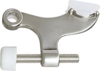 National Hardware N830-255 Hinge Pin Door Stop, Zinc, Satin Nickel