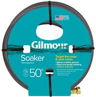 Gilmour 827501-1001 Soaker Hose, 50 ft L, Vinyl, Natural