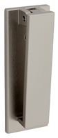 National Hardware Reed N336-704 Door Knocker, Aluminum, Satin Nickel, 1/8 in Mounting Hole