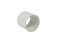 IPEX 414213BC Sewer Coupling, 3 in, S&D Hub x Sch. 40 Bushing, PVC, White