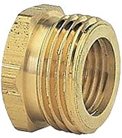 Gilmour 807054-1001 Hose Adapter, 3/4 x 1/2 in, MNH x FNPT, Brass, For: Garden Hose