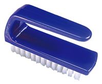 Vulcan JLWNB2001 Mini Scrub Brush, 0.6 in L Trim, Nylon Bristle, White Bristle, 7/8 in W Brush, 3 in OAL, Pack of 20