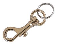 Vulcan EH97058 Key Ring, Key Ring Ring, 1-1/8 in Dia Ring, Steel Case, Nickel plated, Pack of 80