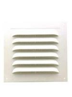 Duraflo 621218 Gable Vent, 20-1/2 in L, 14.813 in W, Polypropylene, White