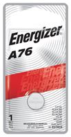 Energizer A76BPZ Battery, 1.5 V Battery, 118 mAh, A76 Battery, Alkaline, Manganese Dioxide