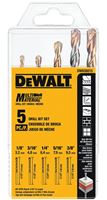 DeWALT DWA56015 Drill Bit Set, Multi-Material, 5-Piece, Carbide