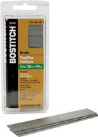 Bostitch BT1314B-1M Nail, 1-3/16 in L, 18 Gauge, Steel, Coated, Brad Head, Smooth Shank, 1000/BX, Pack of 10