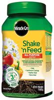 Miracle-Gro Shake n Feed 3001801 All-Purpose Plant Food, 1 lb, Solid, 12-4-8 N-P-K Ratio