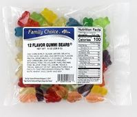 Family Choice 1128 Candy, 8.5 oz, Pack of 12